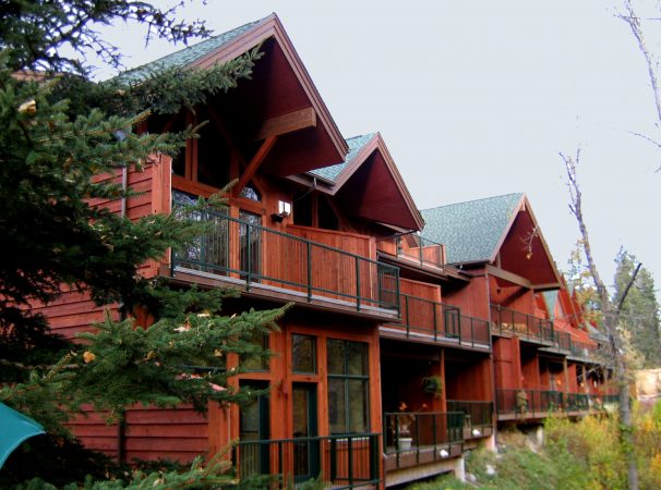 rear of building